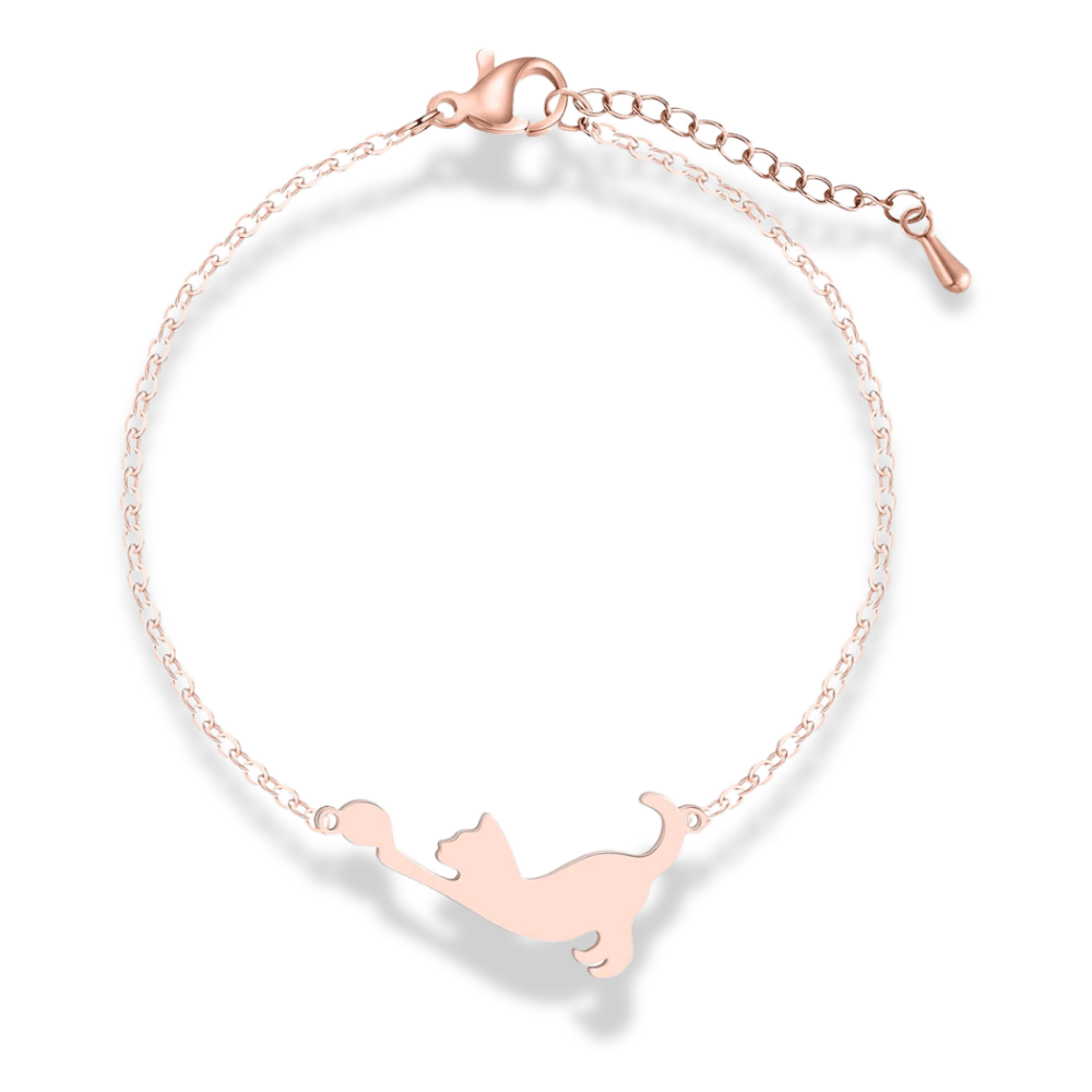 Playful Cat Stretch Bracelet - Sphere Standouts