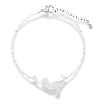 Playful Cat Stretch Bracelet - Sphere Standouts