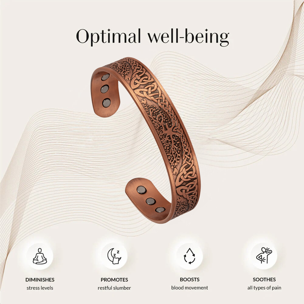 NordicFlow™ – The Original Copper Magnetic Bracelet Set