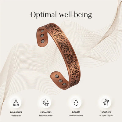 NordicFlow™ – The Original Copper Magnetic Bracelet Set — healing stone bracelet for women