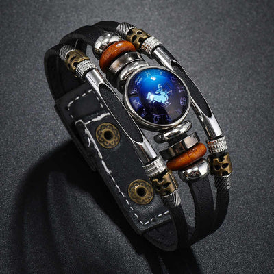 RetroZodiac Beaded Sign Bracelet - Sphere Standouts