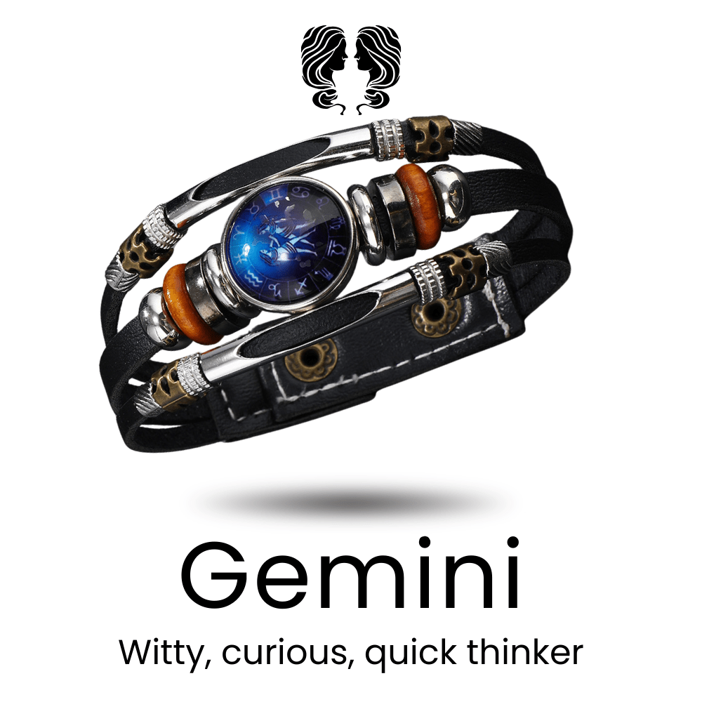 RetroZodiac Beaded Sign Bracelet - Sphere Standouts