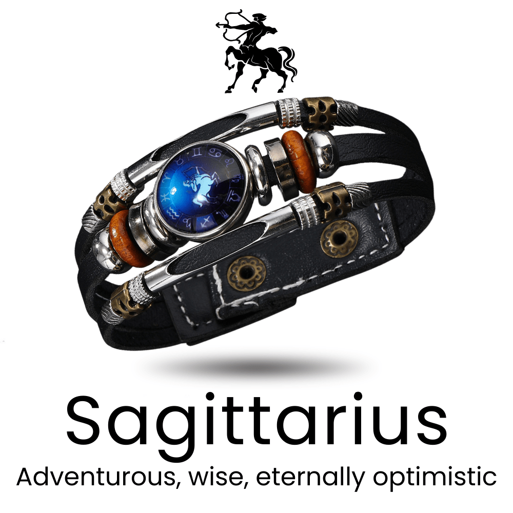 RetroZodiac Beaded Sign Bracelet - Sphere Standouts