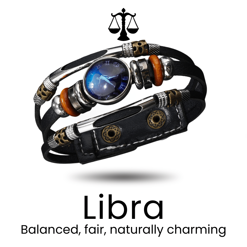 RetroZodiac Beaded Sign Bracelet - Sphere Standouts