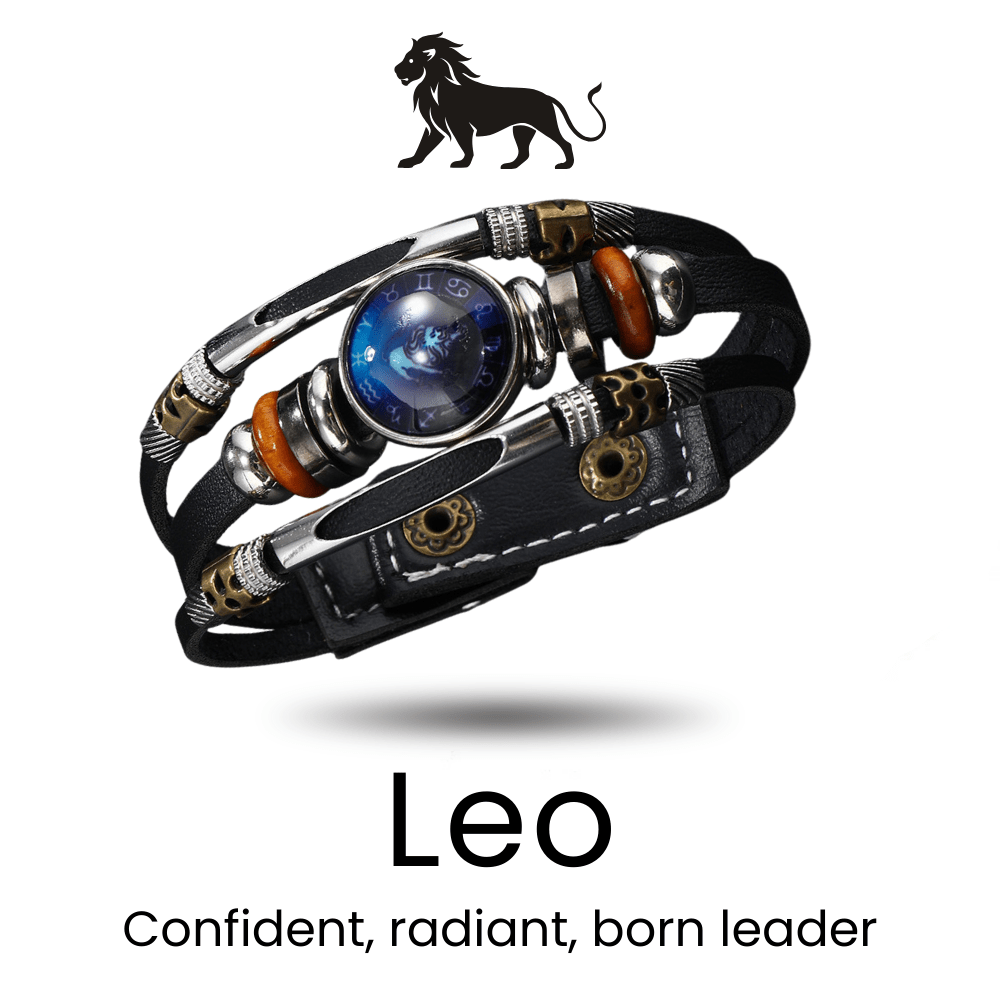 RetroZodiac Beaded Sign Bracelet - Sphere Standouts