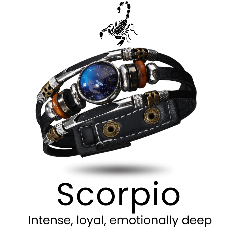 RetroZodiac Beaded Sign Bracelet - Sphere Standouts