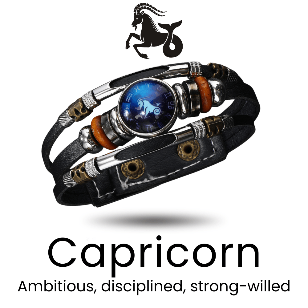 RetroZodiac Beaded Sign Bracelet - Sphere Standouts