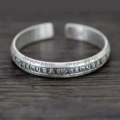 Six Character Mantra Protection Adjustable Bracelet - Sphere Standouts