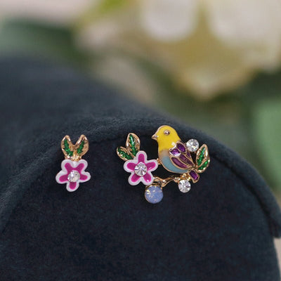 Songbird Garden Earrings - Sphere Standouts