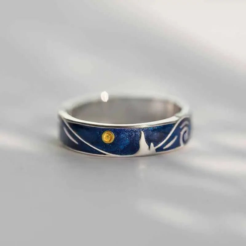 Starry Night Couple Ring - Sphere Standouts