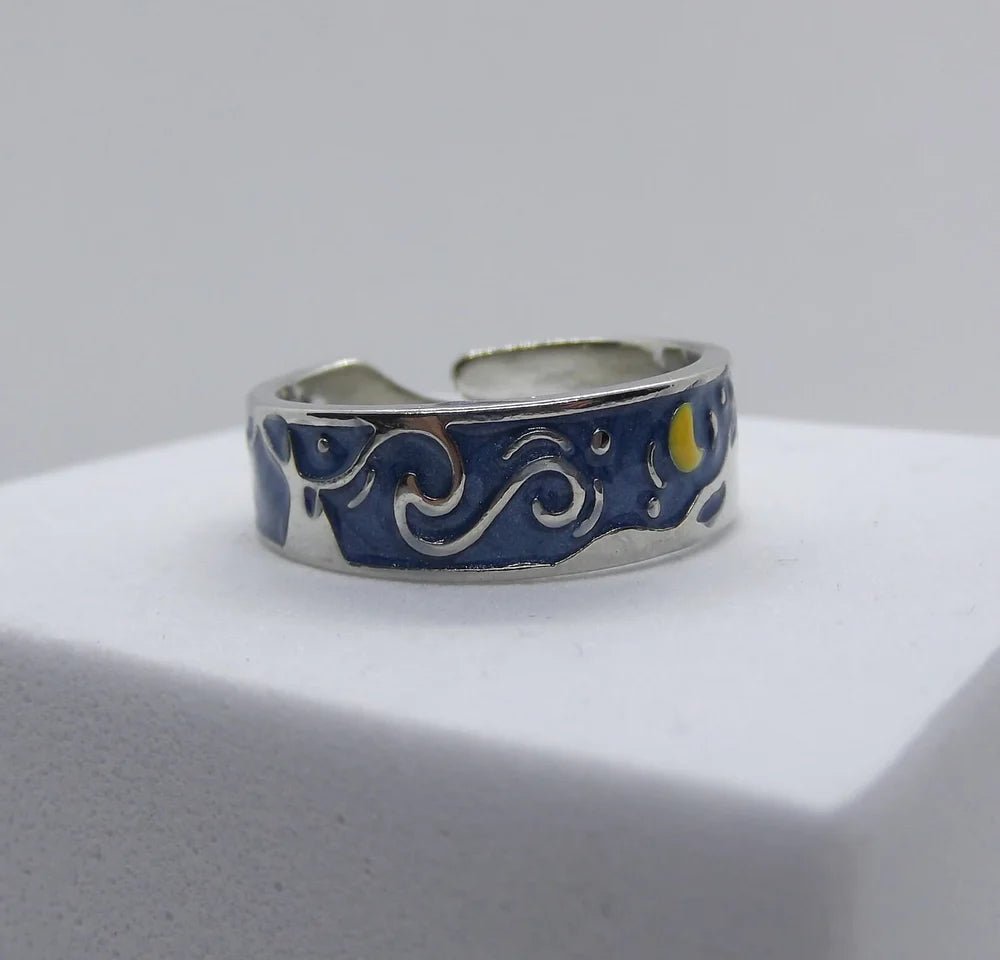 Starry Night Couple Ring - Sphere Standouts