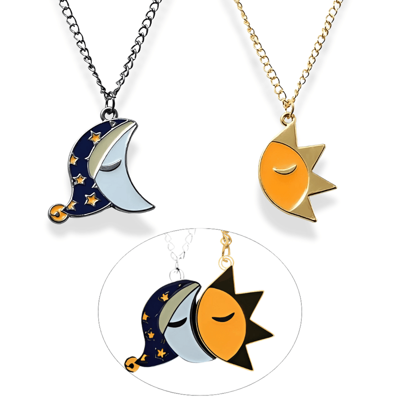 Sun & Moon Eternal Bond Necklace - Sphere Standouts