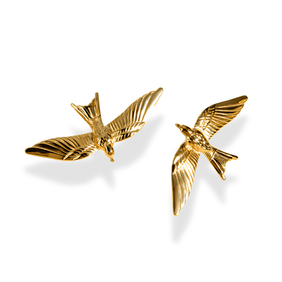 Swallow Grace Earrings - Sphere Standouts