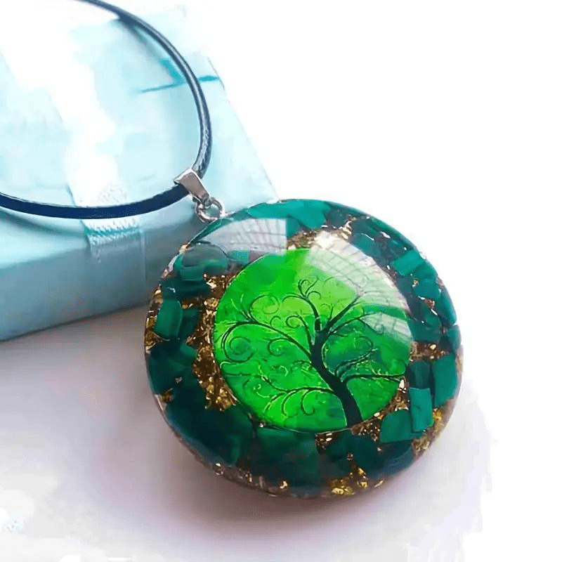 Tree of Life Orgonite Necklace - Sphere Standouts