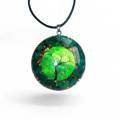 Tree of Life Orgonite Necklace - Sphere Standouts