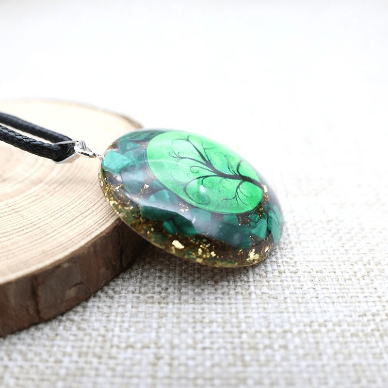 Tree of Life Orgonite Necklace - Sphere Standouts