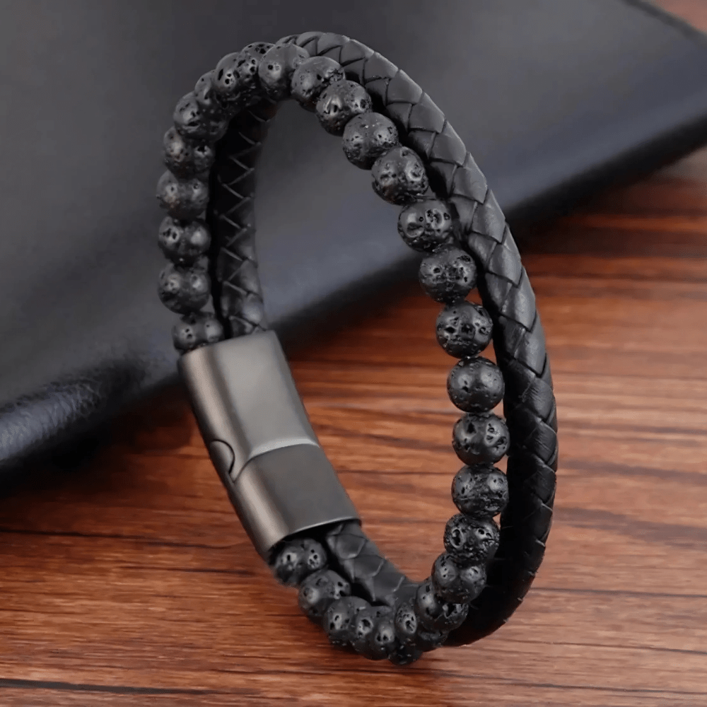 Volcanic Stone Magnetic Bracelet - Sphere Standouts