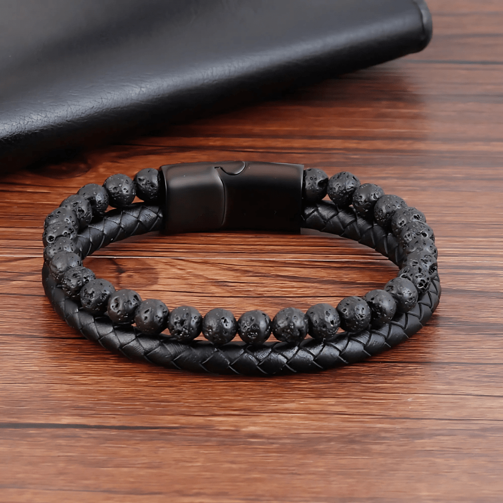 Volcanic Stone Magnetic Bracelet - Sphere Standouts