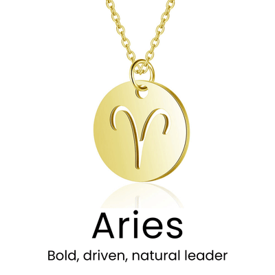 Zodiac Sign Laser Cut Pendant - Sphere Standouts