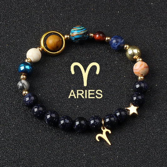 ZodiacPlanet Galaxy Bracelet - Sphere Standouts
