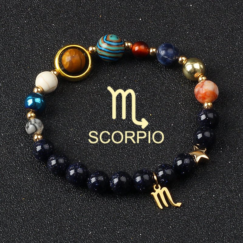 ZodiacPlanet Galaxy Bracelet - Sphere Standouts