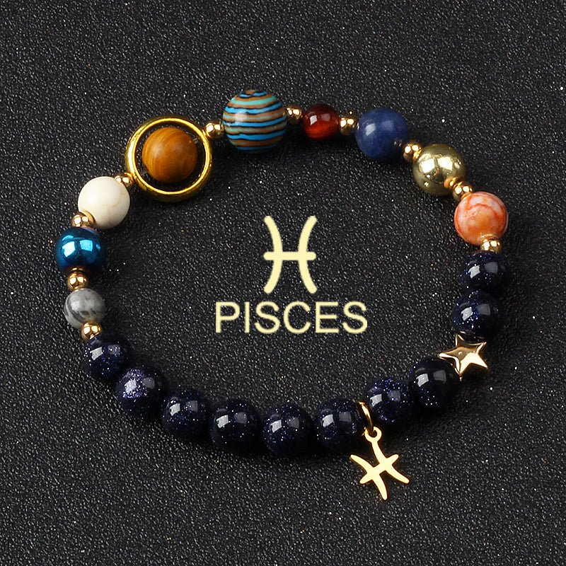 ZodiacPlanet Galaxy Bracelet - Sphere Standouts