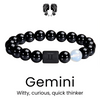 Zodiac Black Pearl Bracelet in Gemini — bracelet for women