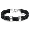 Personalized Leather Bracelet with Name Beads — styled bracelet, jewelry for women
