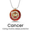 StarGem Stone Pendant in Cancer — necklace for women