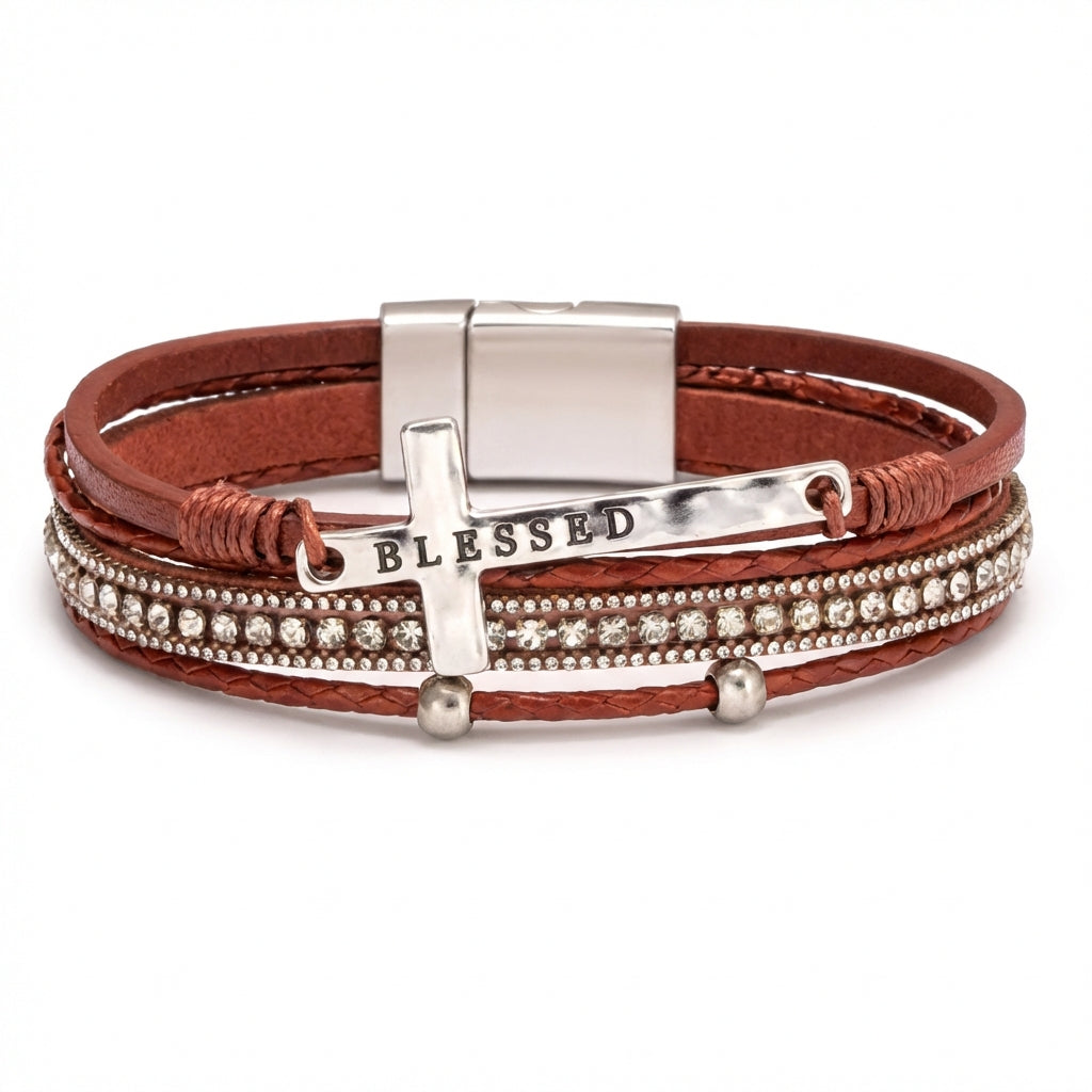 Soul of the Frontier Bracelet - REDDISH BROWN