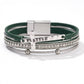 Soul of the Frontier Bracelet - dark green