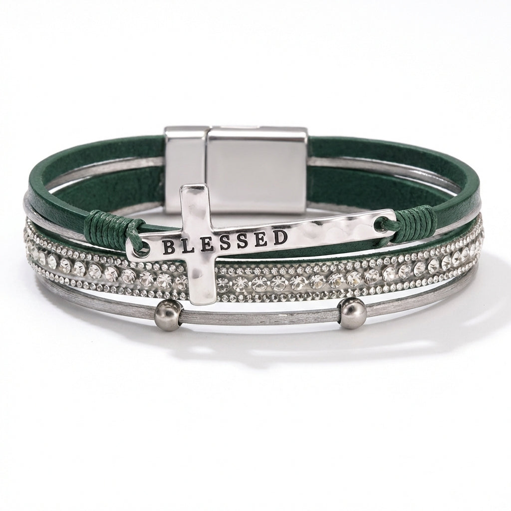 Soul of the Frontier Bracelet - dark green