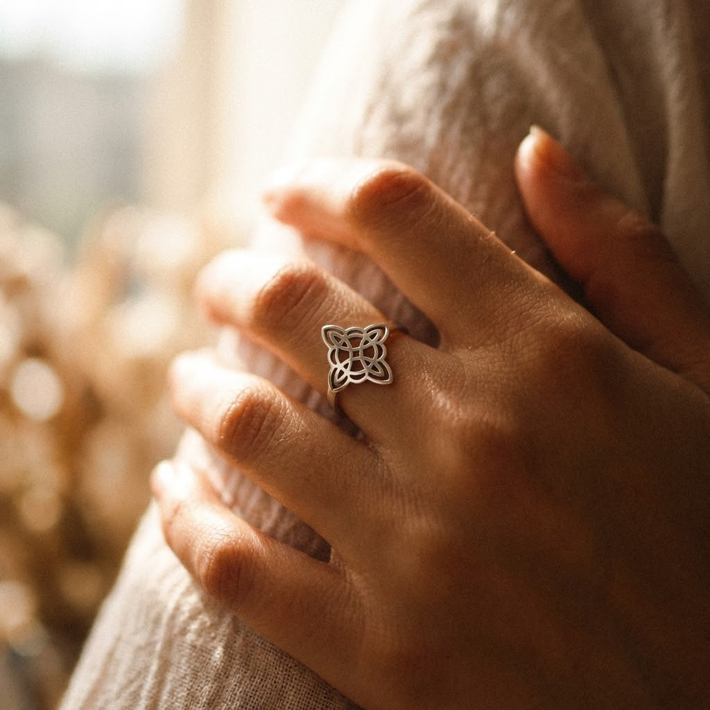 Whispers of Elegance Ring - Lifestyle 1