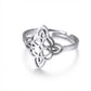 Whispers of Elegance Ring - Main Stone Color:Steel color