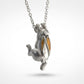 Whimsical Whispers: Bunny Charm Necklace