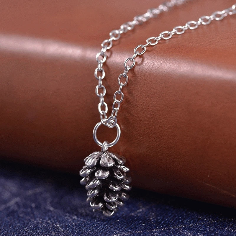 The Forest Pinecone Necklace - ATS