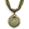 Star Moon of Eternity Necklace - Green