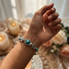 Ethnic Style Bohemian Natural Turquoise Butterfly Bracelet - Lifestyle 1