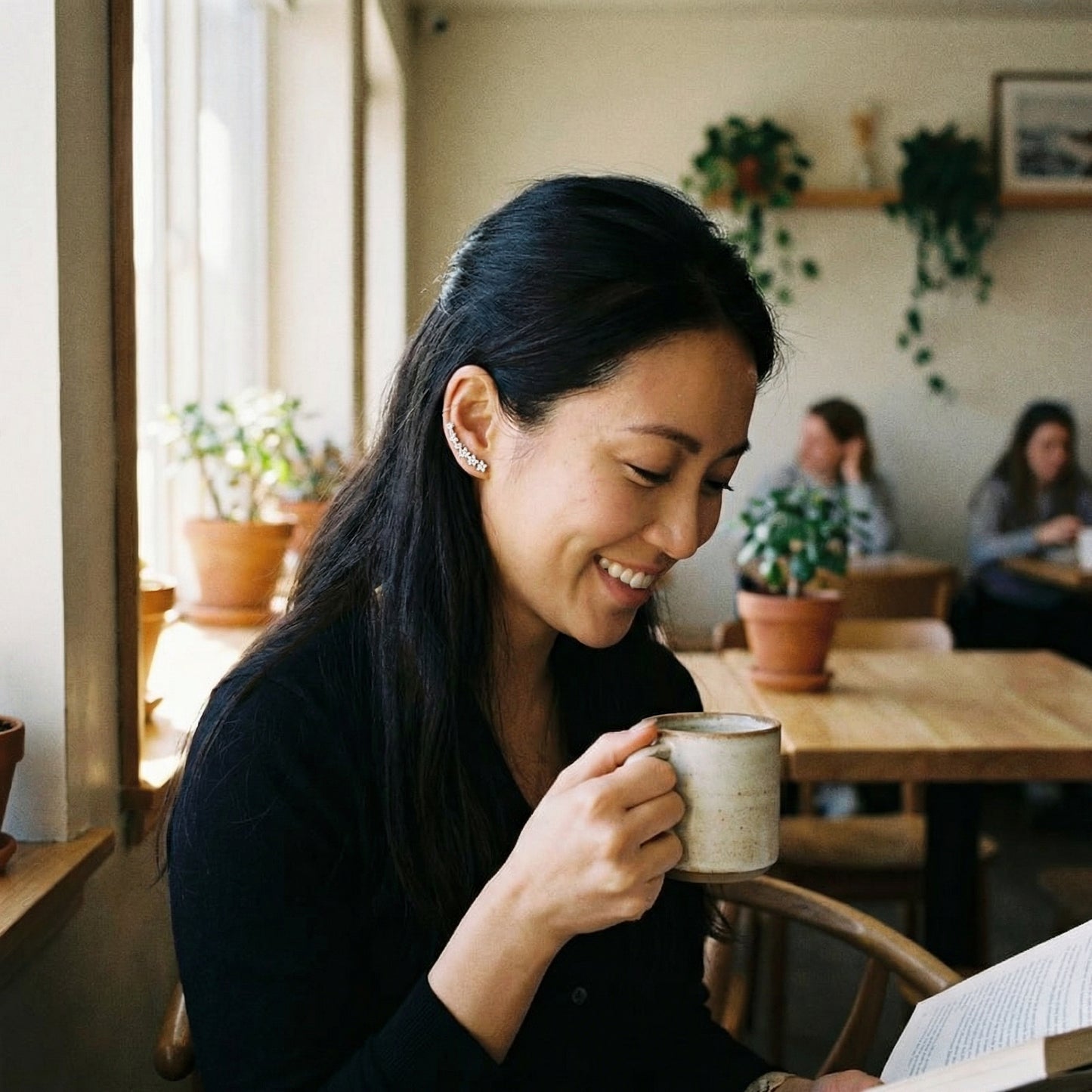 Blossoming Eternity Earrings - Lifestyle 2
