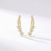 Blossoming Eternity Earrings - Gold