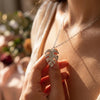 CAOSHI Fashion Style Leaves Shape Pendant Necklace - Lifestyle 1