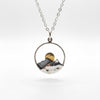 Summit's Whisper Silver Necklace