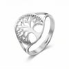 Tree of Life Ring – A Testament to Feminine Grace - AJZ10093-2