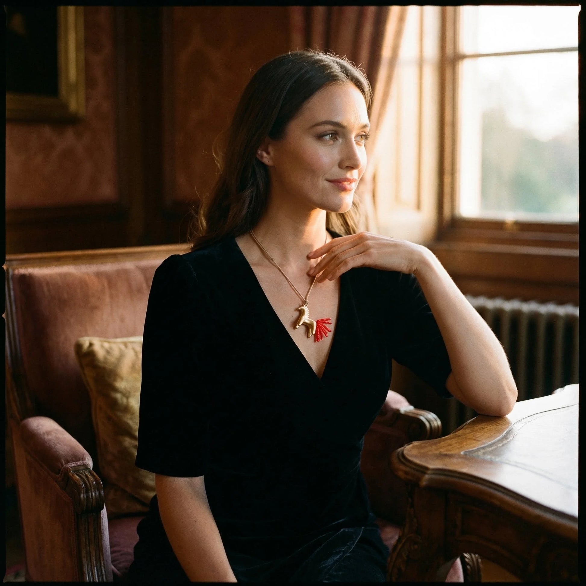 Equine Elegance Necklace - Lifestyle 3