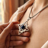 Wicca Celtic Knot Triple Moon Goddess Necklace - Lifestyle 1