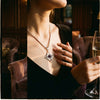 Wicca Celtic Knot Triple Moon Goddess Necklace - Lifestyle 3