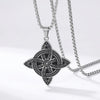 Wiccan Witch's Knot Necklace - AL19040-Silver