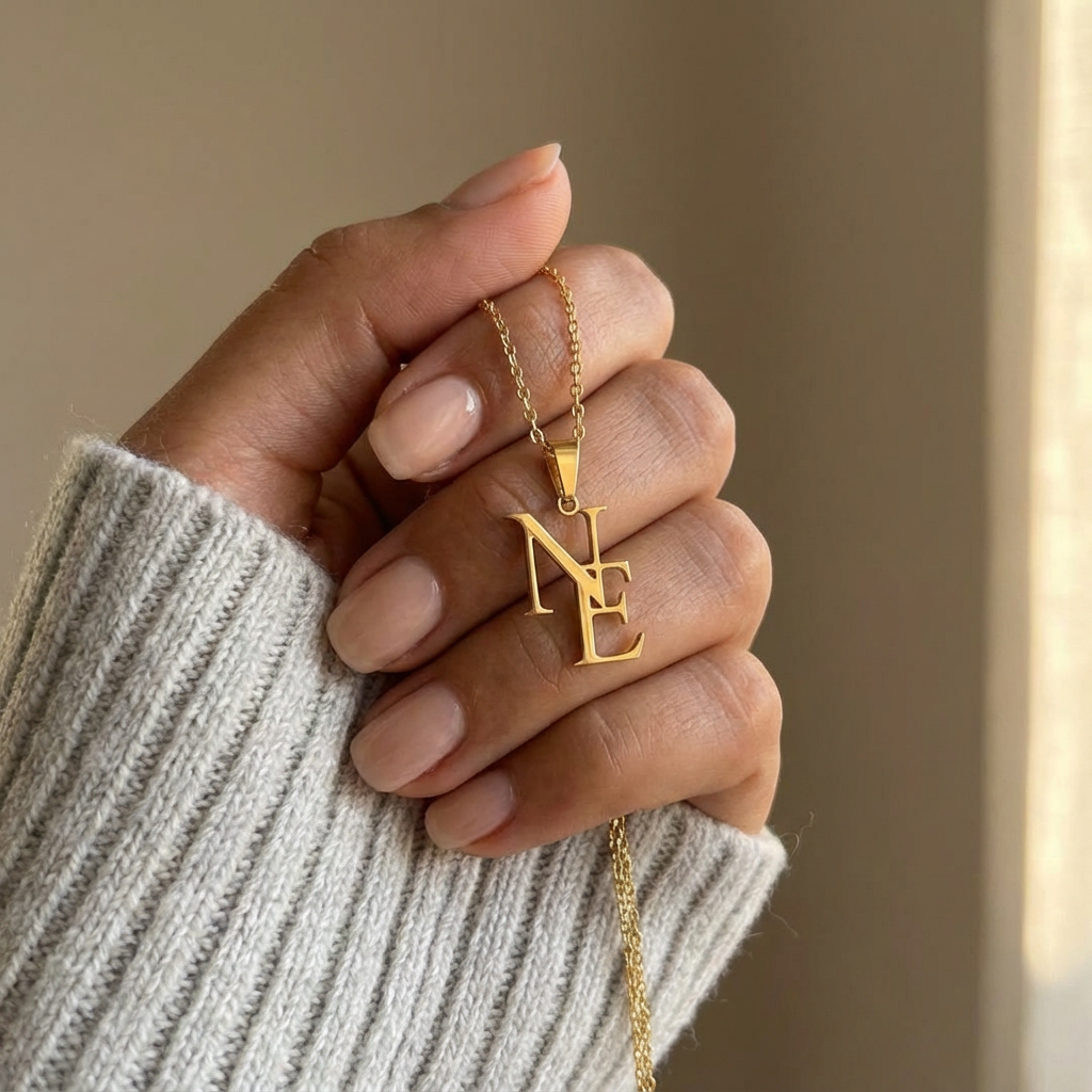 Linked Initials Necklace (BUY 1 GET 1 FREE)