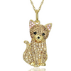 Puppy Charm Necklace — styled necklace, dog lover jewelry for women