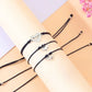 3 Pcs Back To School Heart Dinosaur Bracelet Set - Sphere Standouts